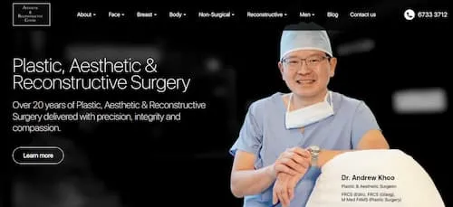 Dr. Andrew Khoo - Oculoplastic Surgeon Singapore (Credit: Dr. Andrew Khoo)