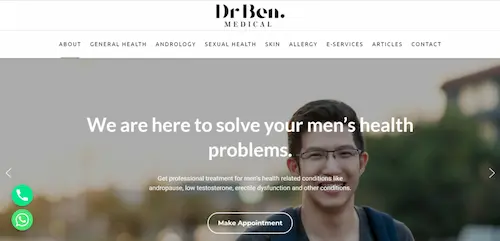 Dr. Ben Medical - Men's Health Clinic Singapore