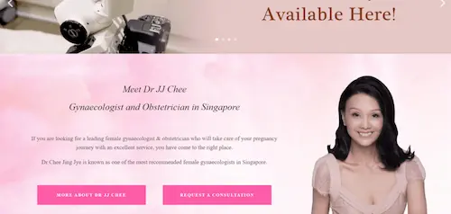 Dr. Chee - Female Gynecologist Singapore