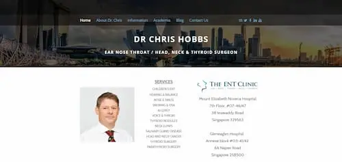 Dr. Chris Hobbs - Thyroid Specialist Singapore 