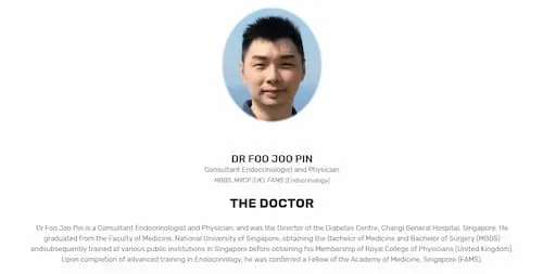 Dr. Foo Joo Pin - Thyroid Specialist Singapore