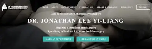 Dr. Jonathan Lee Yi-Liang- Hand Specialist Singapore