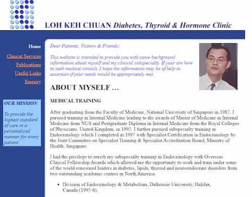 Dr. Loh Keh Chuan - Thyroid Specialist Singapore