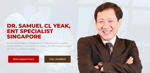 Dr. Samuel -  ENT Specialist Singapore (Credit: Ent-specialist-singapore.com) 