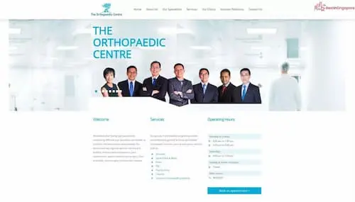 Dr. Tan Chyn Hong – The Orthopaedic Centre - Orthopaedic Doctor Singapore 