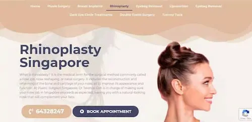 Dr. Terence Goh’s Clinic - Rhinoplasty Singapore