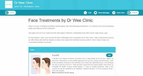 Dr. Wee Clinic - Ultherapy Johor Bahru