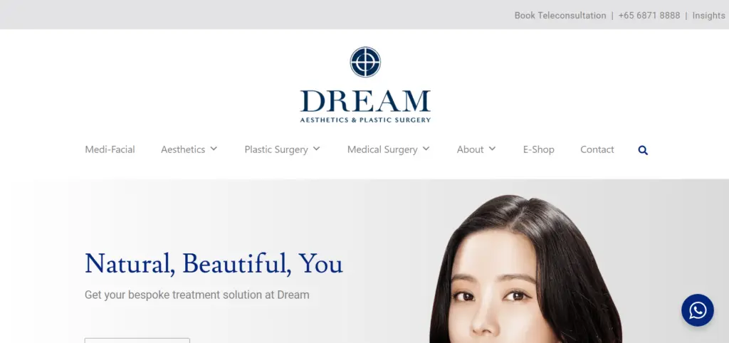 Dream Aesthetics and Plastic Surgery - Singapore Plastic Surgery