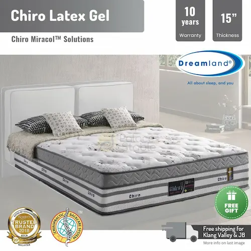 Dreamland Chiro Memory Foam Mattress -Memory Foam Mattress Singapore