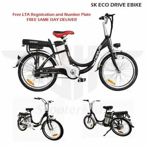 ECO-DRIVE PAB Ebike - E Scooter Singapore 