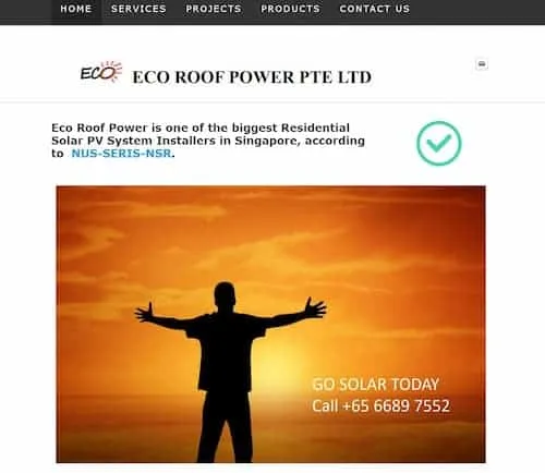 Eco Power Roof - Solar Panel Singapore (Credit: Eco Power Roof)