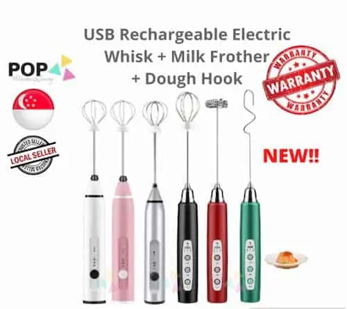 Electric Whisk Milk Frother - Milk Frother Singapore