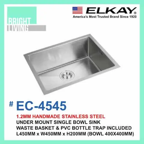 Elkay EC4545 - Kitchen Sink Singapore