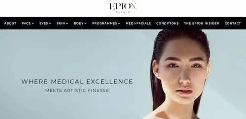  Epion Clinic - Skin Booster Singapore (Credit: Epion Clinic)