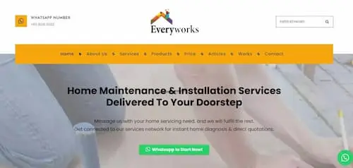 Everyworks Handyman - Kitchen Cabinet Repair Singapore