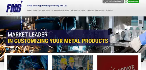 FMB Trading & Engineering - Laser Cutting Singapore