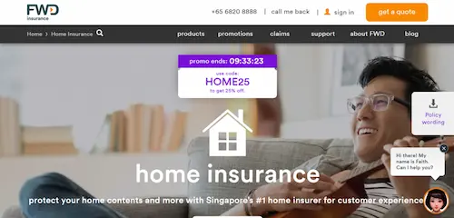 FWD - Home Insurance Singapore 