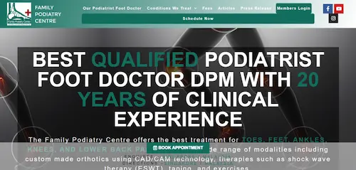 Family Podiatry Centre - Podiatrist Singapore 