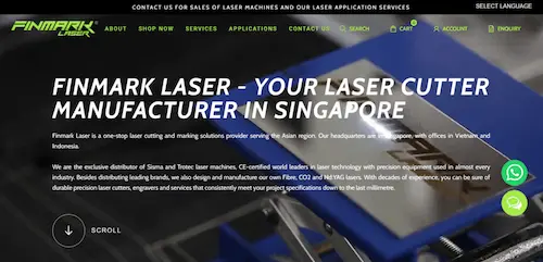 Finmark Laser - Laser Cutting Singapore 