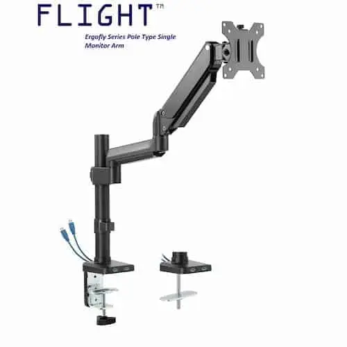 Flight Single Ergofly Pro Monitor Arm - Monitor Arms Singapore