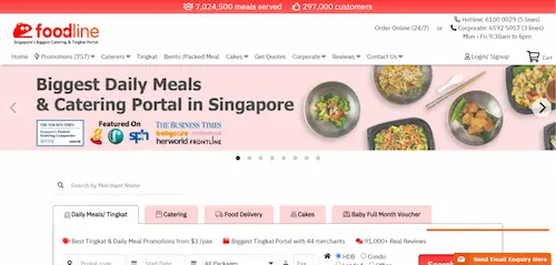 Foodline - Catering Singapore