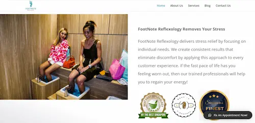 Foot Note -  Foot Reflexology Singapore