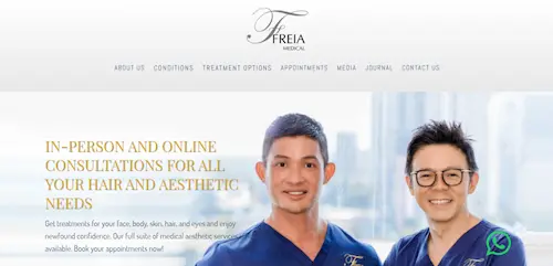 Freia Medical - Hair Transplant Singapore