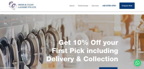 Fresh & Clean Laundry - Dry Cleaning Singapore (Credit: Fresh & Clean Laundry) 