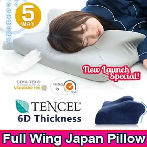 Full Wing Japan Pillow - Best Pillow in Singapore