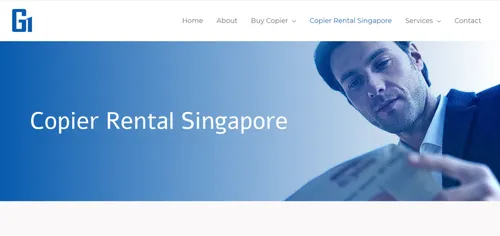 G1 Digital Copier & Supplies - Copier Rental Singapore (Credit: G1 Digital Copier & Supplies) 