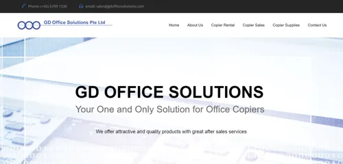 GD Office Solutions - Copier Rental Singapore (Credit: GD Office Solutions) 