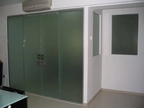 Glass Point Construction - Glass Doors Singapore (Credit: Glass Point Construction)