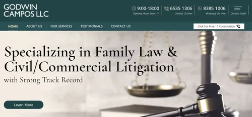 Godwin Campos - Divorce Lawyer Singapore (Credit: Godwin Campos) 