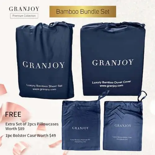 Granjoy Premium Bedsheet Set - Tencel Bedsheet Singapore 