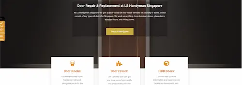 HDB Door Repair Singapore - Door Repair Singapore