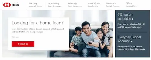 HSBC - Home Loans Singapore