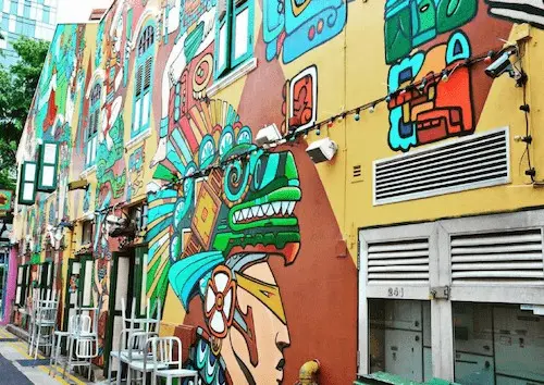 Haji Lane - Wall Art Singapore 