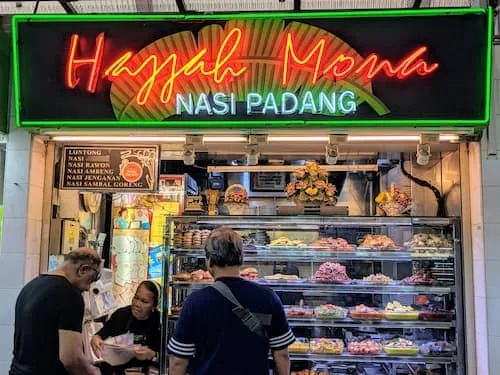 Hajjah Mona Nasi Padang - Nasi Padang Singapore (Credit: Hajjah Mona Nasi Padang)