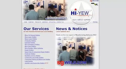 Hi-Yew Technology - Welding Service Singapore