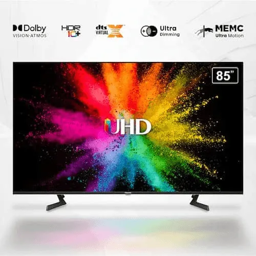 Hisense A7G Elite 85 UHD 4K -  Digital TV Singapore (Credit: Hisense)