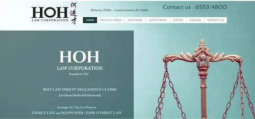 Hoh Law Corporation - Notary Public Singapore 