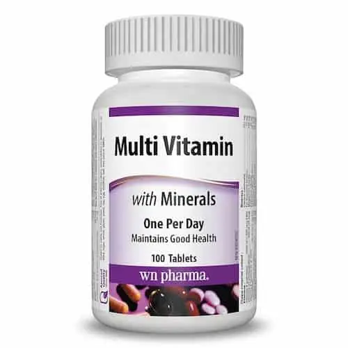 Holistic Way Webber Naturals Multivitamins With Minerals - Singapore Multivitamin