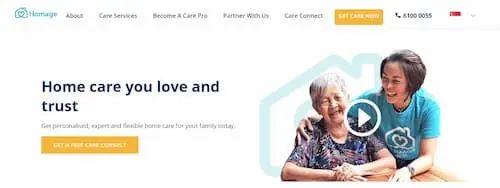 Homage Home Care - Singapore Elderly Care