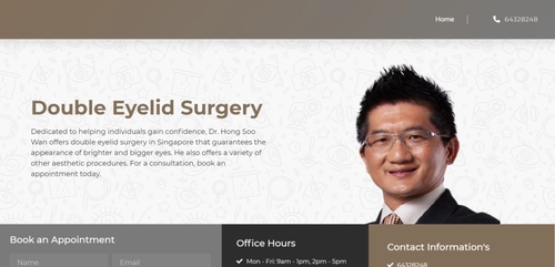 Hong Plastic Surgery - Double Eyelid Surgery Singapore (Credit: Hong Plastic Surgery) 