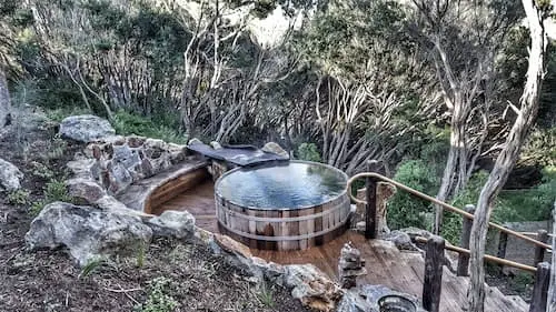 Hot Bath at the Peninsula Hot Springs - Date Ideas Melbourne