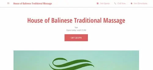 House of Balinese  - Home Massages Singapore