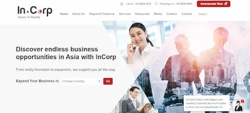  InCorp Asia - Tax Consultant Singapore (Credit: InCorp Asia )