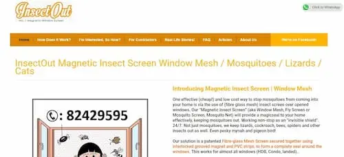 InsectOut - Mosquito Net Singapore