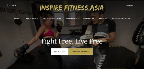 Inspire Fitness Asia - KickBoxing Singapore (Credit: Inspire Fitness Asia)