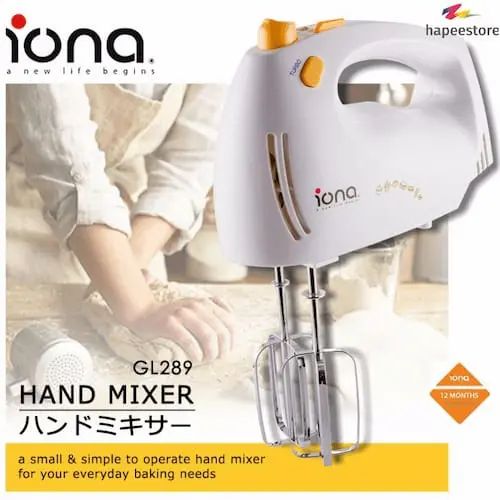 Iona Hand Mixer GL289 - Hand Mixer Singapore